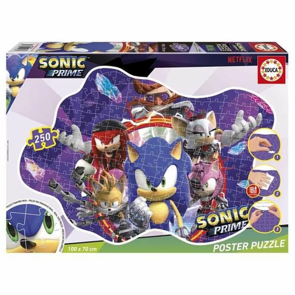 Set 4 pussel Sonic Prime 250 Delar