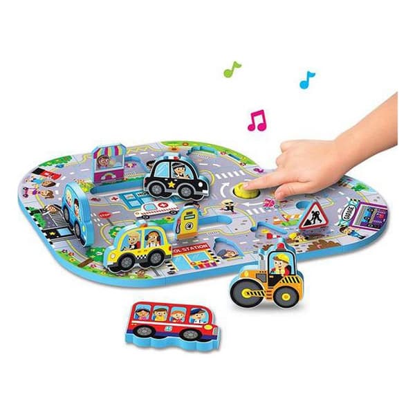 Barnpussel Reig Busy City 11 Delar