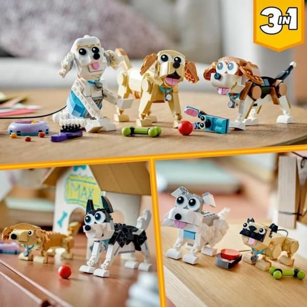 Byggsats Lego 31137 PERROS ADORABLES 3 i 1