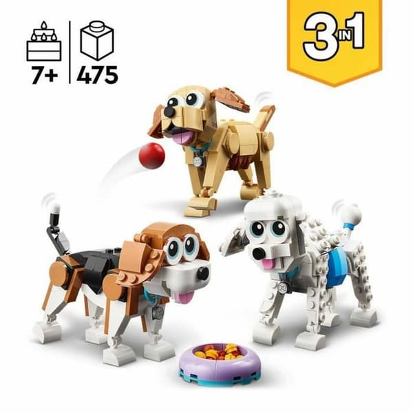 Byggsats Lego 31137 PERROS ADORABLES 3 i 1