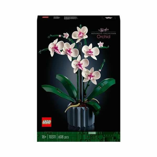 Byggsats Lego 10311 ORQUÍDEA Blå Multicolour 608 Delar