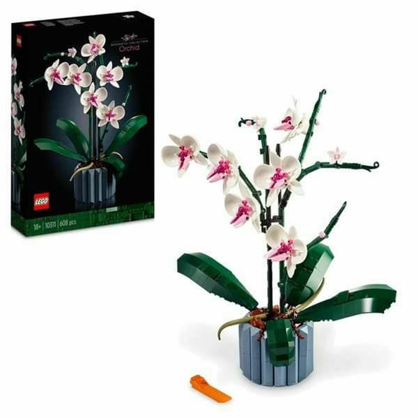 Byggsats Lego 10311 ORQUÍDEA Blå Multicolour 608 Delar