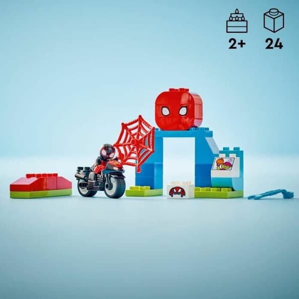 Byggsats Lego La aventura en moto de Spin Multicolour