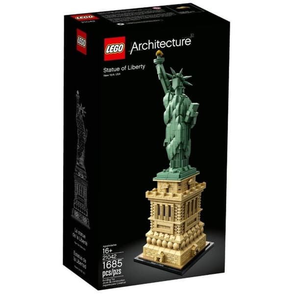 Byggsats Lego Estatua de la Libertad Multicolour 1685 Delar