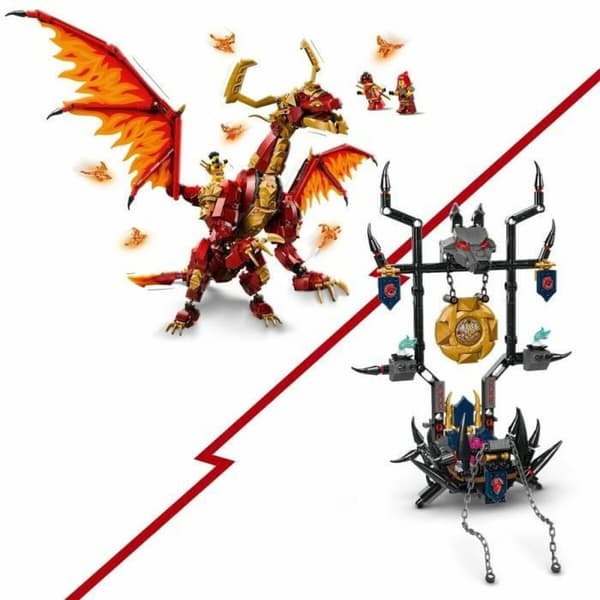 Byggsats Lego Fuente Dragón de Movimiento Multicolour