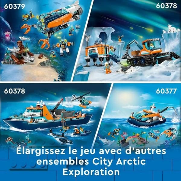 Byggsats Lego 60368 BARCO EXPLORADOR ÁRTICO Multicolour