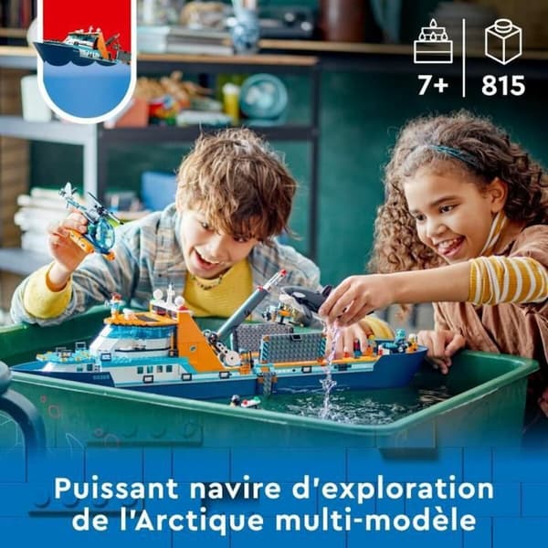 Byggsats Lego 60368 BARCO EXPLORADOR ÁRTICO Multicolour