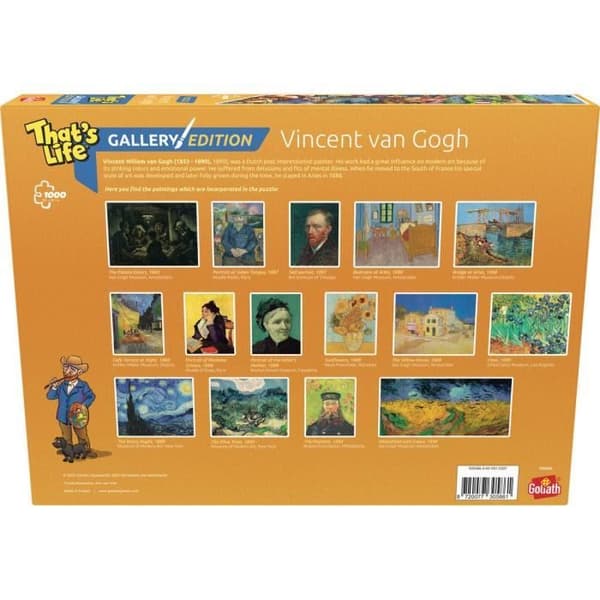 NL - Goliath Goliath Det är livet Galleriutgåvan - Vincent Van Gogh '23 (1000)
