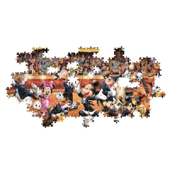 CLEMENTONI - Kompakt 1000 bitar Panorama - Disney Orkester