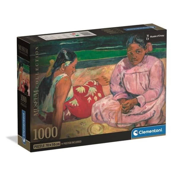 CLEMENTONI - Kompakt 1000 bitar - Gauguin: Tahitiska kvinnor