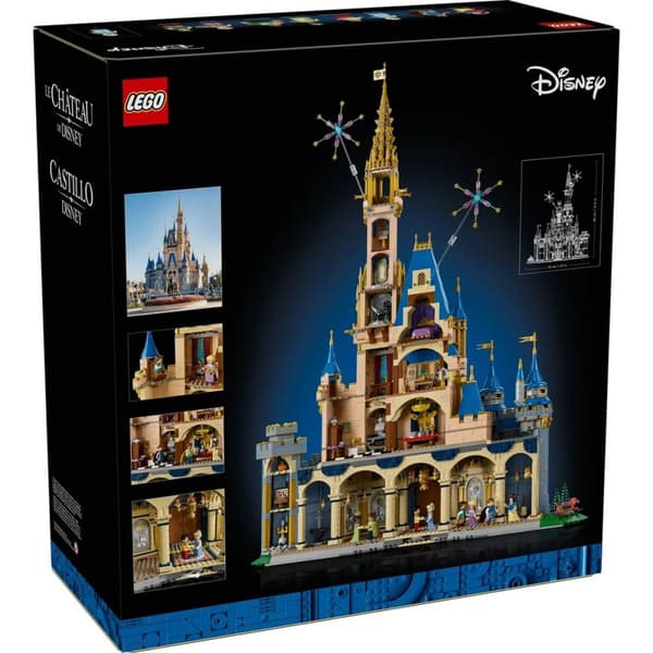 Byggsats Lego 43222 Disney Castle 4837 Delar