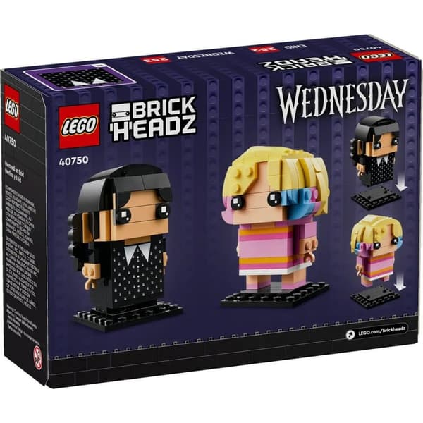 Byggsats Lego BRICKHEADZ 40750 Wednesday & Enid 239 Delar