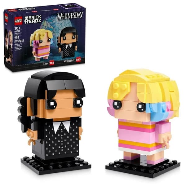 Byggsats Lego BRICKHEADZ 40750 Wednesday & Enid 239 Delar