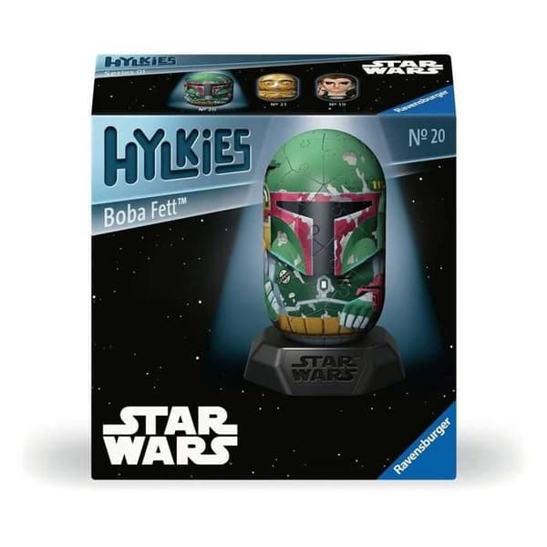 Pussel 3D 54 bitar: Hylkies nr 20 - Boba Fett