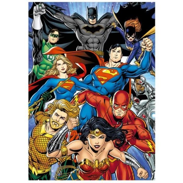 Pussel 1000 bitar - EDUCA - DC Comics Justice League - 49x68 cm - Från 15 år - Både för killar och tjejer