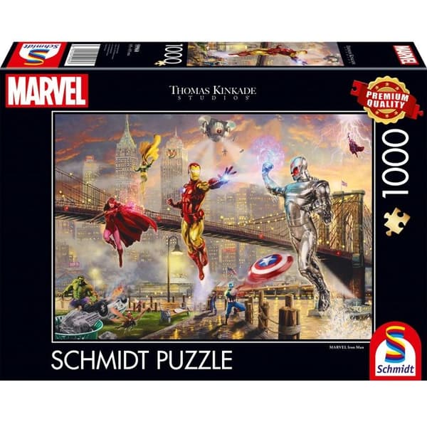 Schmidt Spiele - Pussel Marvel Iron Man 1000 bitar - SCHMIDT