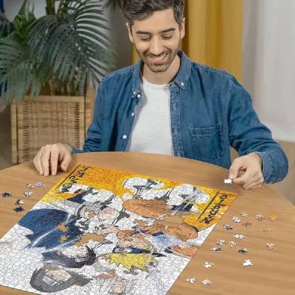 Pussel med 1000 bitar: Naruto vs Sasuke