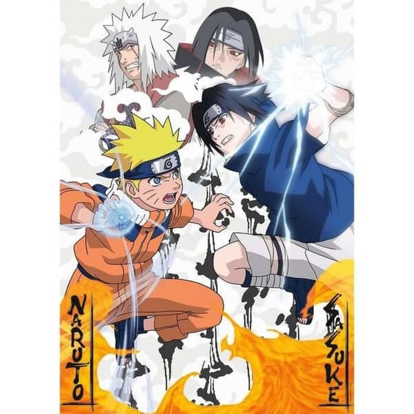Pussel med 1000 bitar: Naruto vs Sasuke