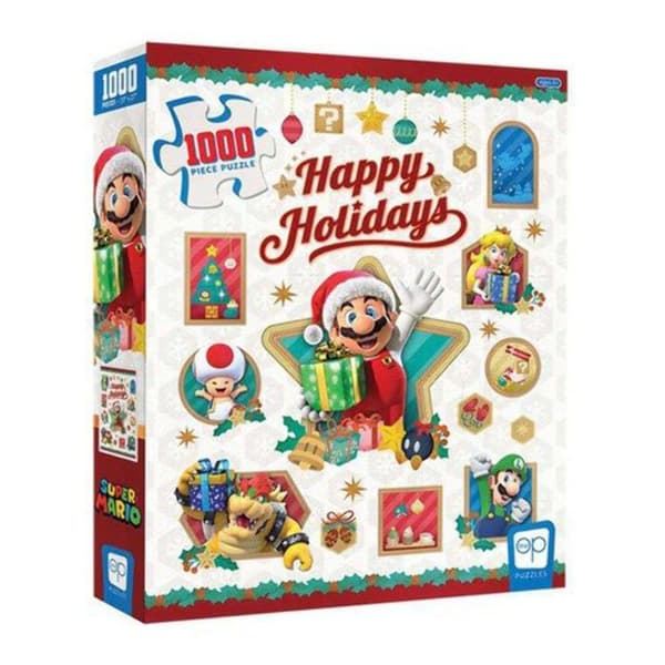 Mario Puzzle - PZ005-676-002100-06 - USAopoly- Super Puzzle, , Multi