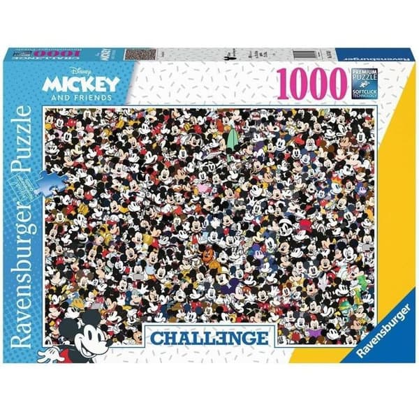 Puzzle 1000 p - Mickey Mouse (Challenge Puzzle)