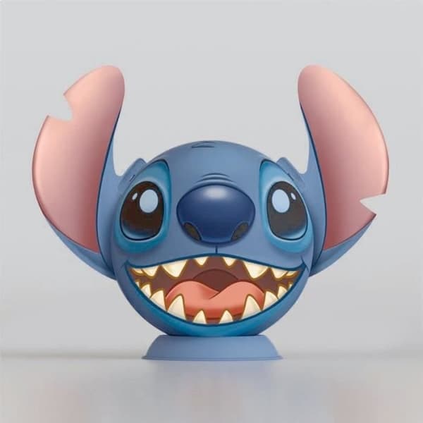 3D Ball Disney Stitch Puzzle 72 bitar, från 6 år och uppåt, Ravensburger, 11574