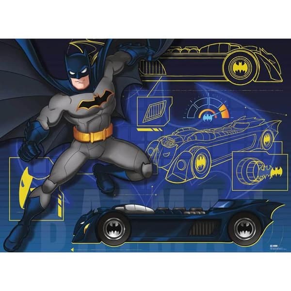 Batman Puzzle Batmobile - Ravensburger - 100 XXL-bitar - Tecknade serier och serier - Barn - Blandat