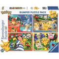 Miniatyrbild 1 av 5: Pokémon-pussel 4x100 bitar - Ravensburger
