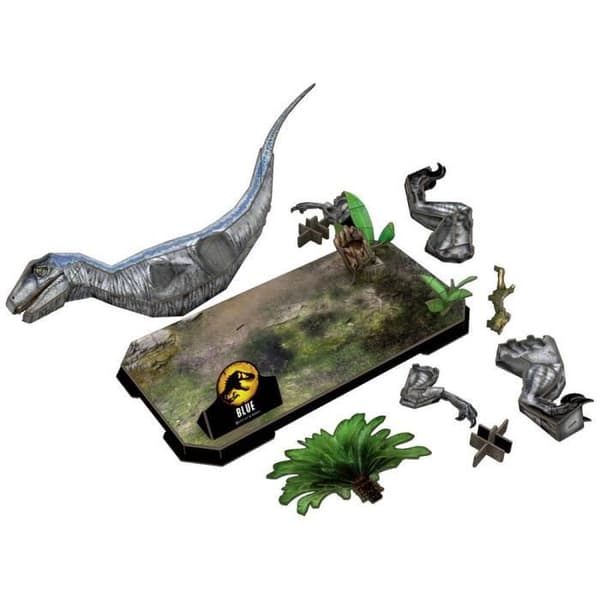 3D-pussel - REVELL - Jurassic World Dominion - Mindre än 100 bitar - Bio och reklam - Blå