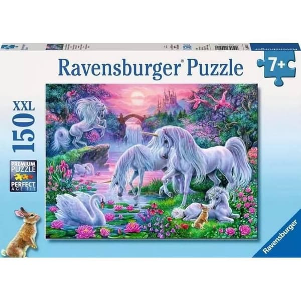 Pussel 150 bitar XXL Pieces - Unicorns at Sunset