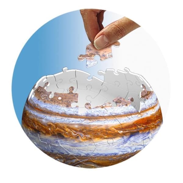 3D Pussel Solar System - Ravensburger - 8 planeter - 522 bitar - Från 6 år gammal