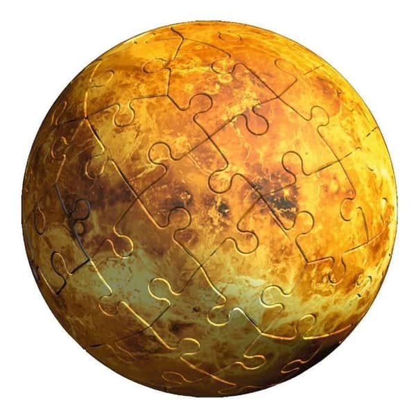 3D Pussel Solar System - Ravensburger - 8 planeter - 522 bitar - Från 6 år gammal