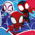 Miniatyrbild 3 av 5: Ravensburger-SPIDERMAN-Pussel 3x49 bitar - Spidey, webbskjutaren-4005556057306-5 år och uppåt