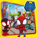 Miniatyrbild 4 av 5: Ravensburger-SPIDERMAN-Pussel 3x49 bitar - Spidey, webbskjutaren-4005556057306-5 år och uppåt