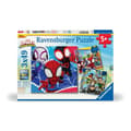 Miniatyrbild 1 av 5: Ravensburger-SPIDERMAN-Pussel 3x49 bitar - Spidey, webbskjutaren-4005556057306-5 år och uppåt