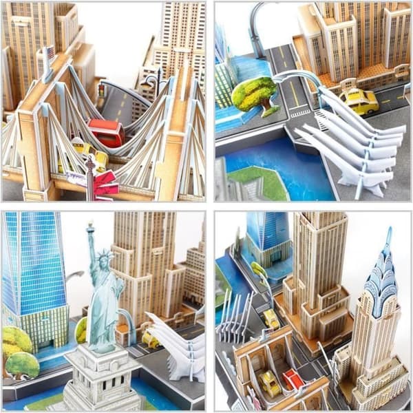 3D New York City Pussel - REVELL - 123 bitar - EPS-material
