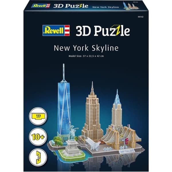 3D New York City Pussel - REVELL - 123 bitar - EPS-material