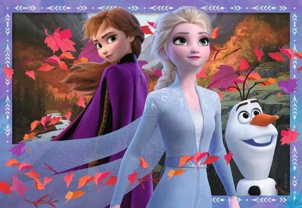Frozen 2 Puzzle - Ravensburger - 2x24 bitar - För barn från 4 år och uppåt