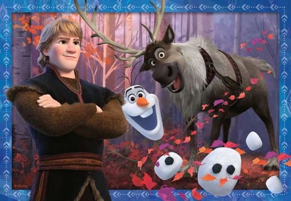 Frozen 2 Puzzle - Ravensburger - 2x24 bitar - För barn från 4 år och uppåt