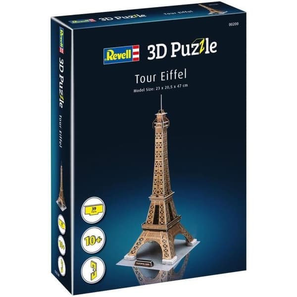 3D Eiffeltornspussel - REVELL - 39 bitar - EPS