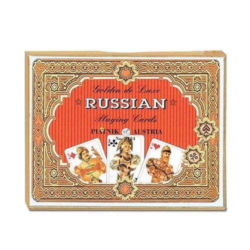 Piatnik - Spelkort - Golden Russian - 2 x 55 bitar - 2134