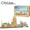 Miniatyrbild 1 av 4: Barcelona 3D-pussel - XTREM RAIDERS - Arkitektur och monument - Barn - 170 min montering