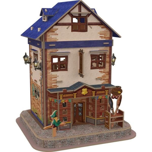 Harry Potter 3D-pussel The Quidditch Accessories Shop - CubicFun - 71 bitar - från 8 år och uppåt