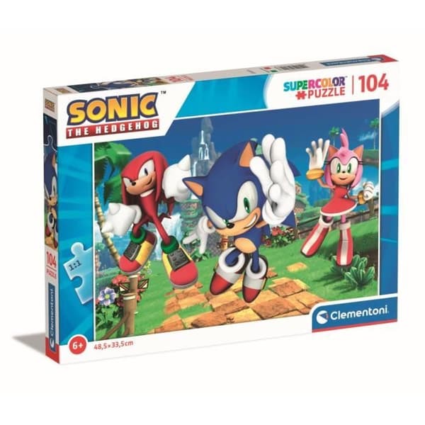Pussel - Clementoni - 104 bitar - Sonic