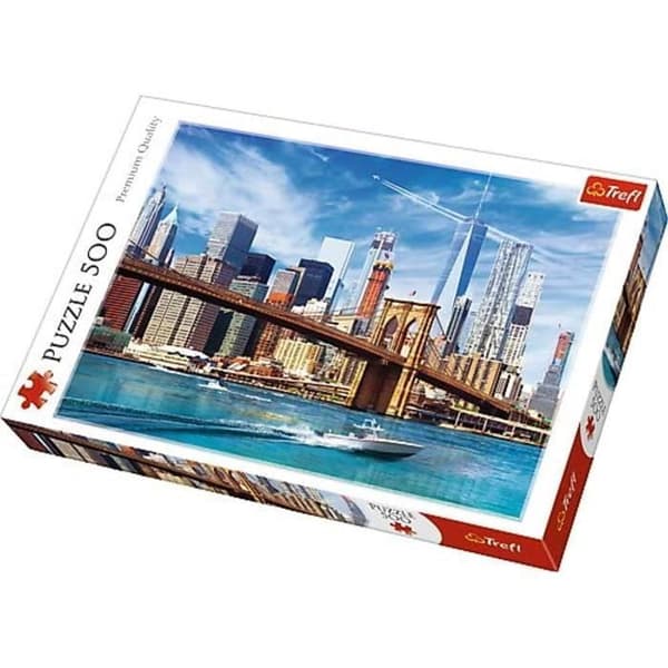 500 bitars pussel - Utsikt över New York - Vuxen - 12 år och över - Interiör - Landskap och natur - Blandat