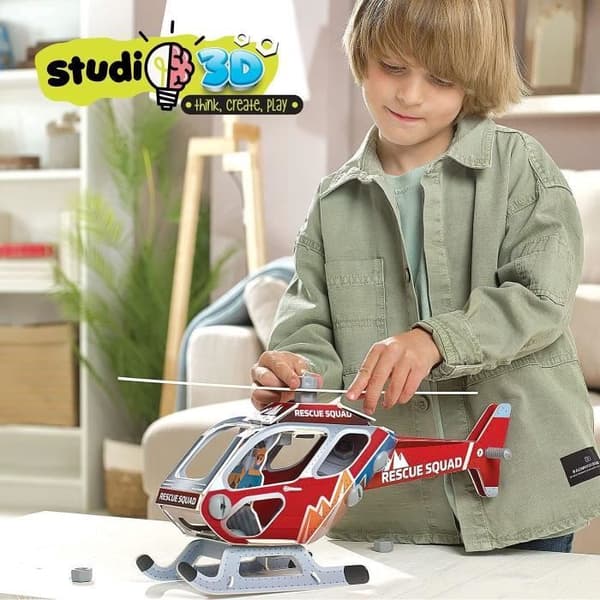EDUCA - Pussel - Helikopter 3D Studio