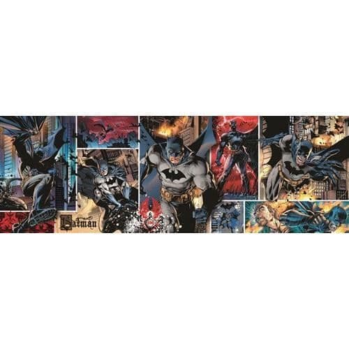 Panoramapussel 1000 bitar - Batman - CLEMENTONI - DC Comics - Tecknade serier och serier