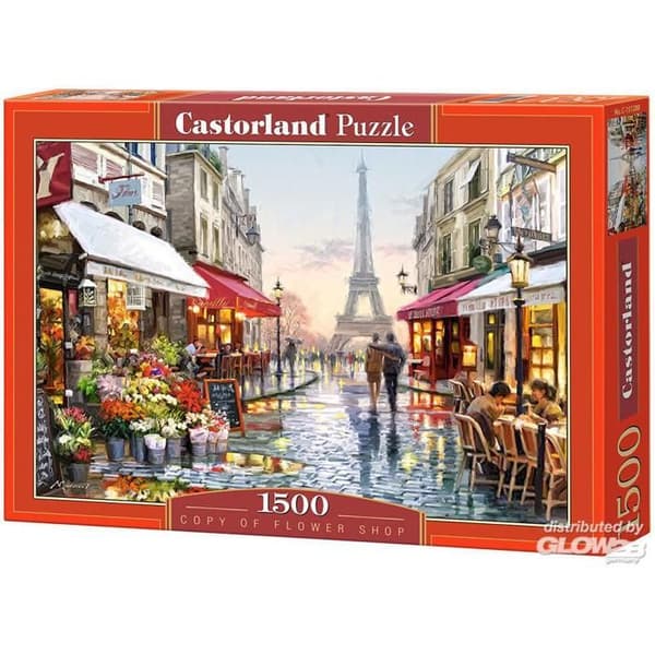 Pussel 1500 bitar: Florist i Paris