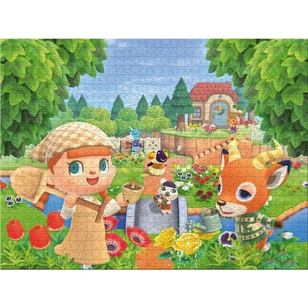 ANIMAL CROSSING 1000 bitars pussel - Vinnande drag - Tecknade serier och serier - För barn från 10 år och uppåt