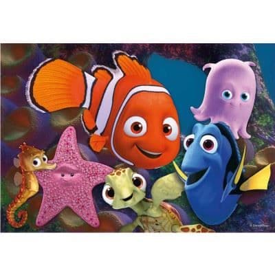 2 x 12 bitars pussel - RAVENSBURGER - Nemo the little runaway - Disney Pixar - Child - Mixed