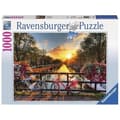 Miniatyrbild 2 av 2: 1000 bitars pussel - Cyklar i Amsterdam - Ravensburger - Vuxen - Landskap och natur